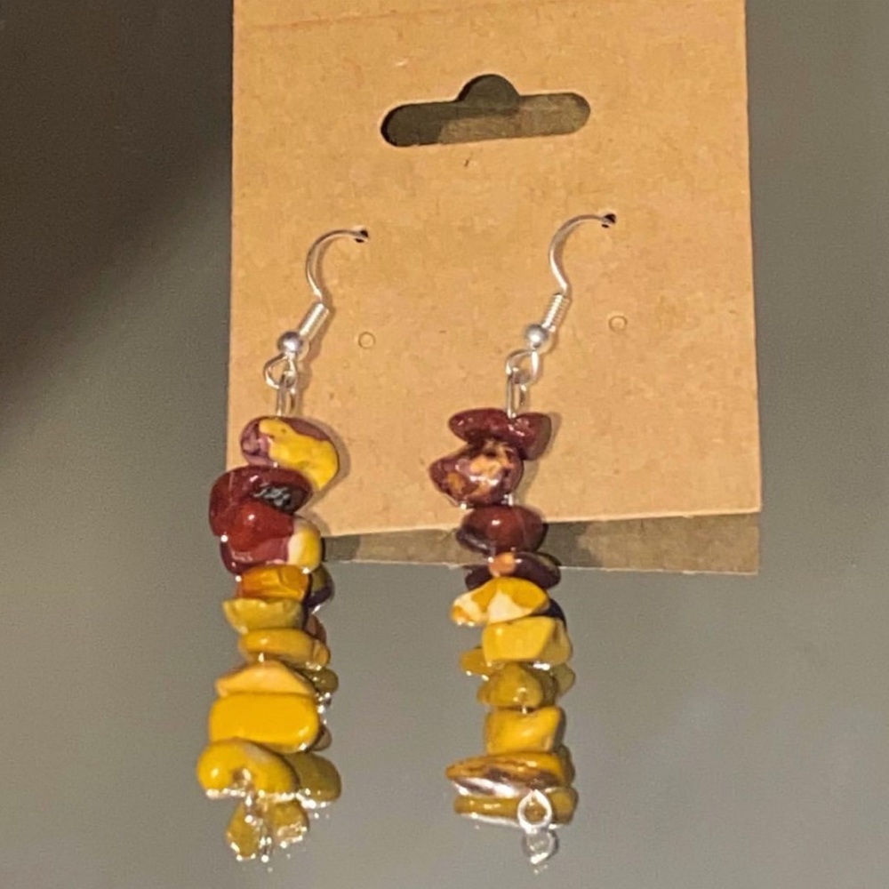 Mookaite earrings
